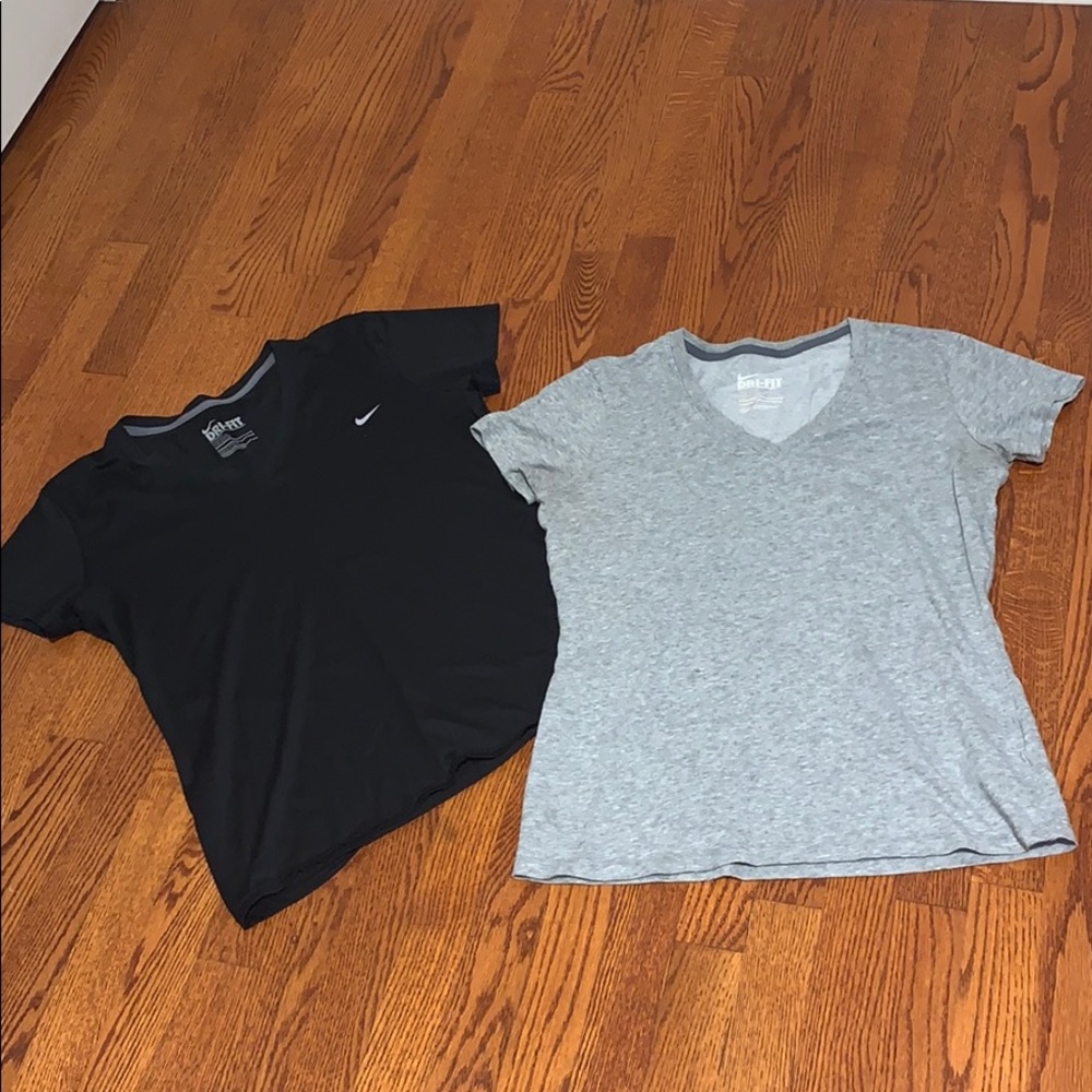 2 Nike Workout Shirts